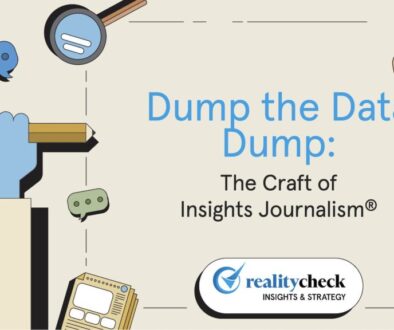 Dump the Data Dump: The Craft of Insights Journalism